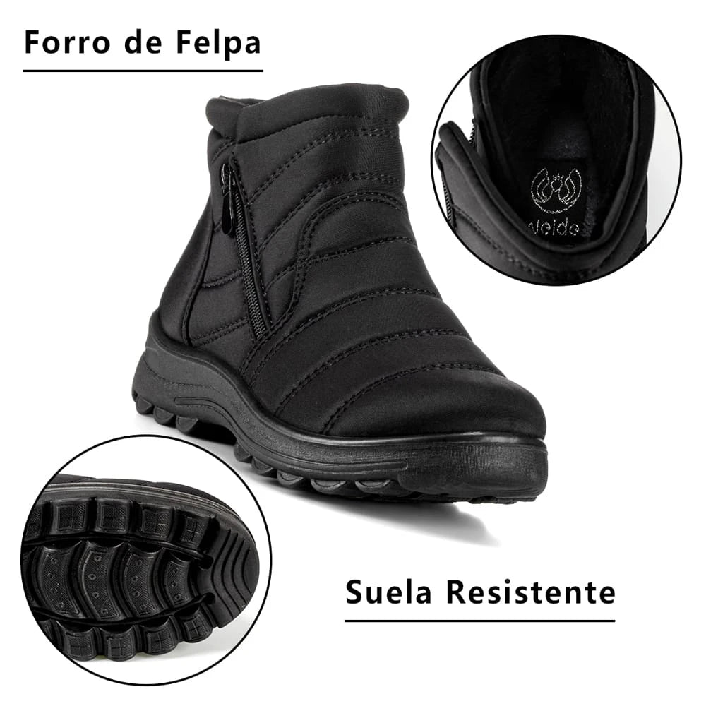 BOTAS DE NIEVE MUJER NEGRO WEIDE TFA191