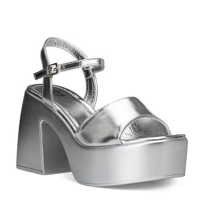 Sandalias Fiesta Mujer Ainoa Plateado Weide