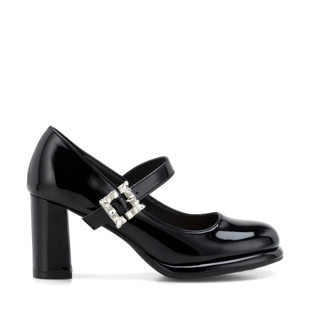 Zapatos Mary Jane Mujer Alma Negro Weide