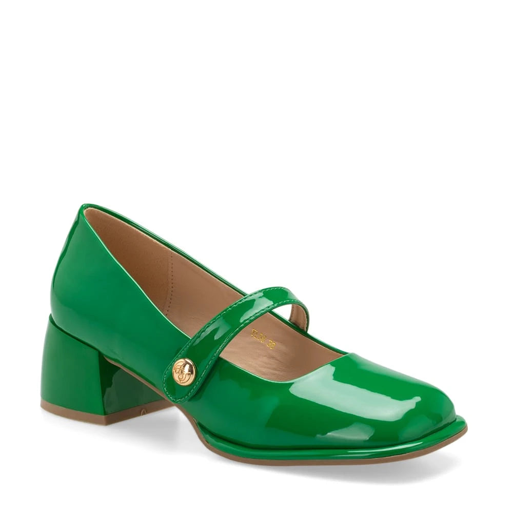 Zapatos Mary Jane Mujer Amelia Verde Weide