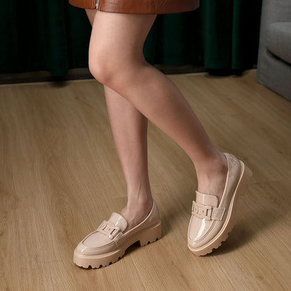 Mocasin Mujer Martina Beige Weide