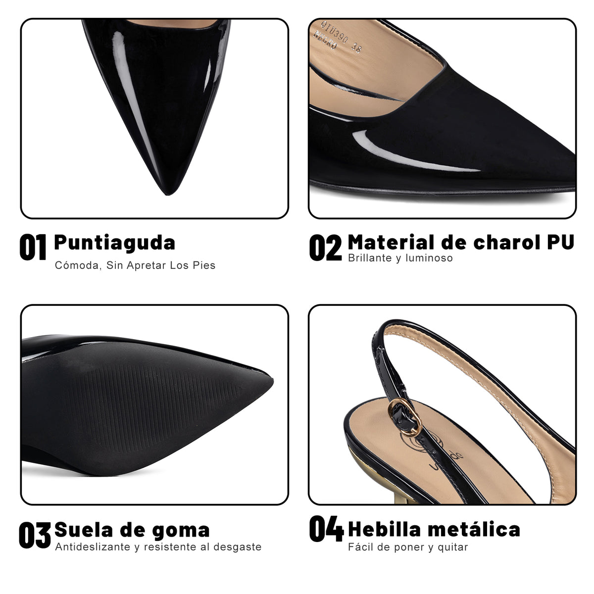 ZAPATOS MUJER TACO WEIDE QIU390