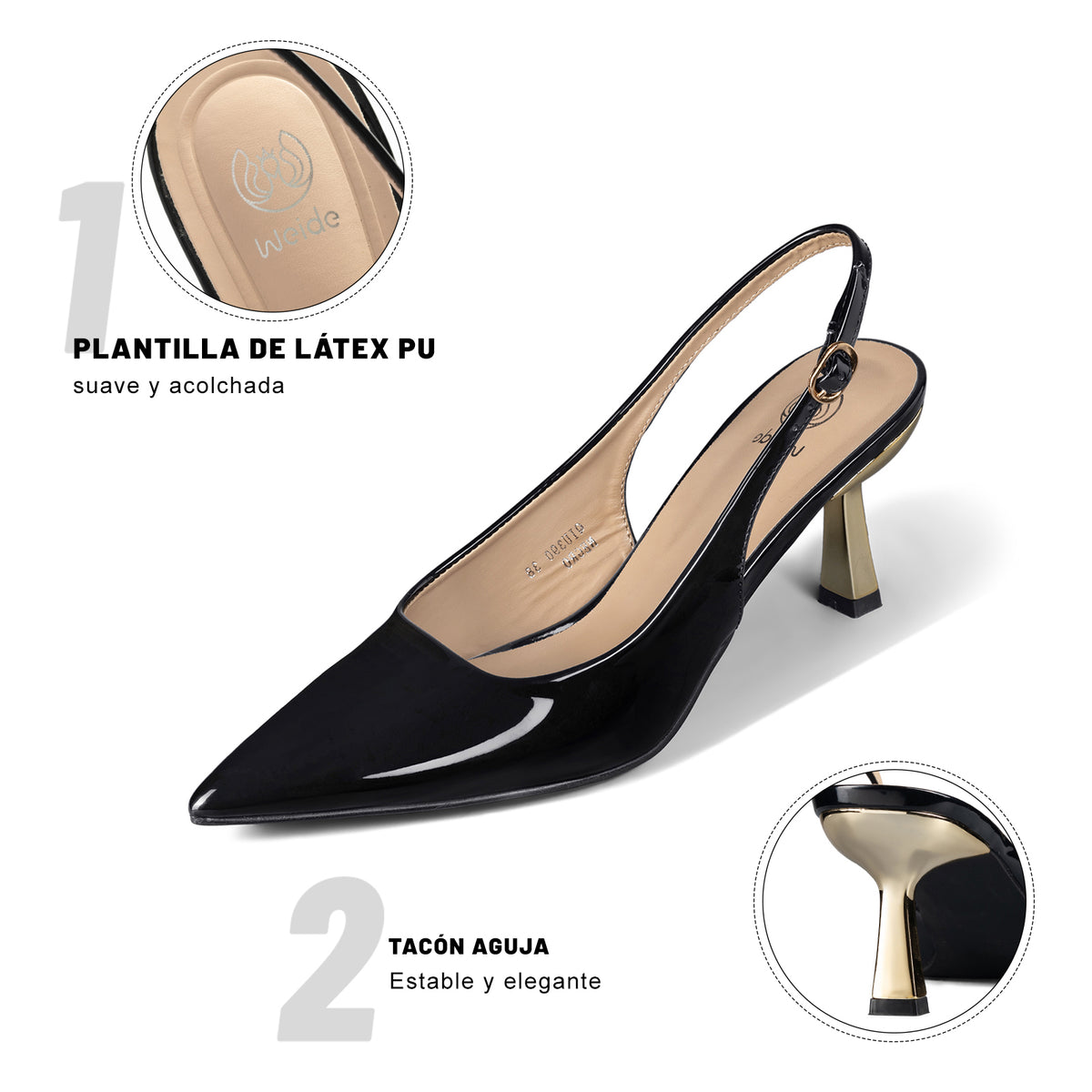 ZAPATOS MUJER TACO WEIDE QIU390
