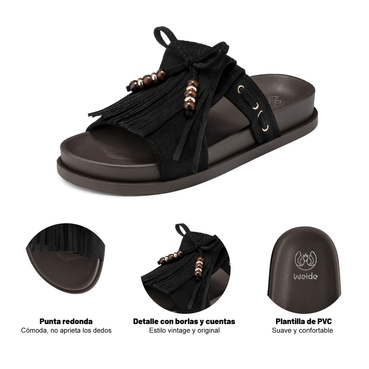 Chalas planas MUJER WEIDE QIU511