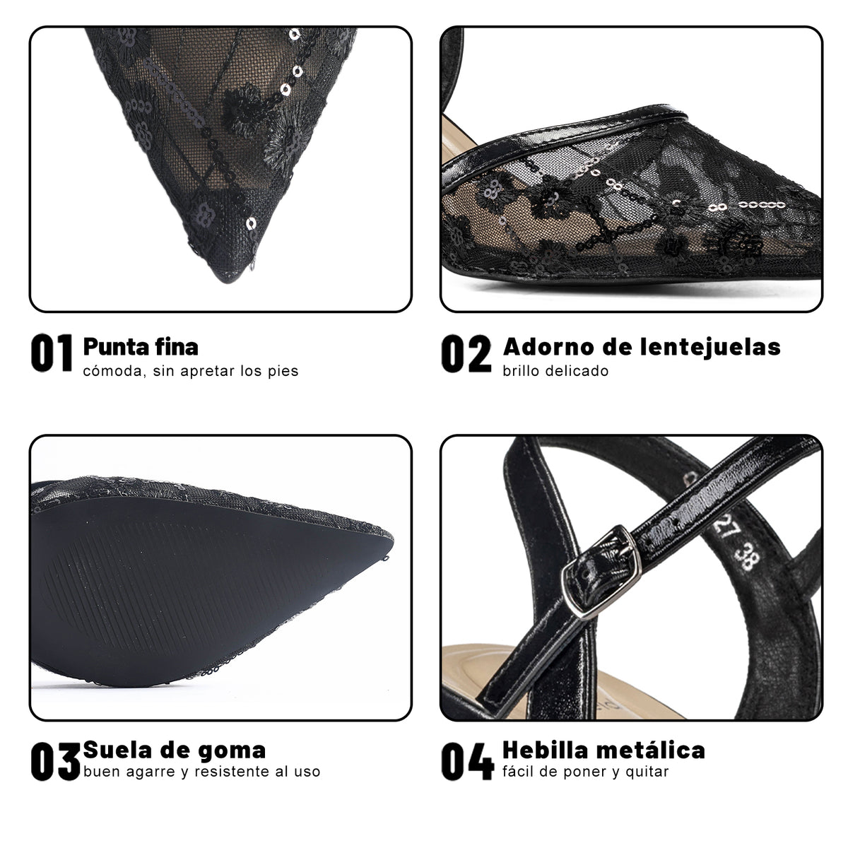 QIU527 Negro datos del producto 1