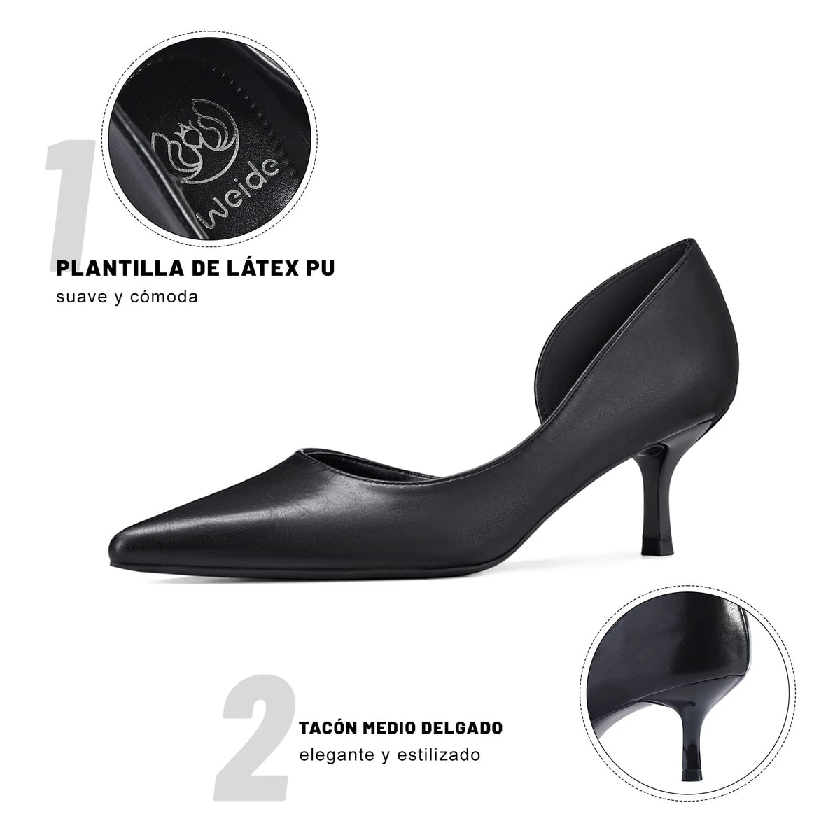 Zapatos taco MUJER WEIDE QIU528