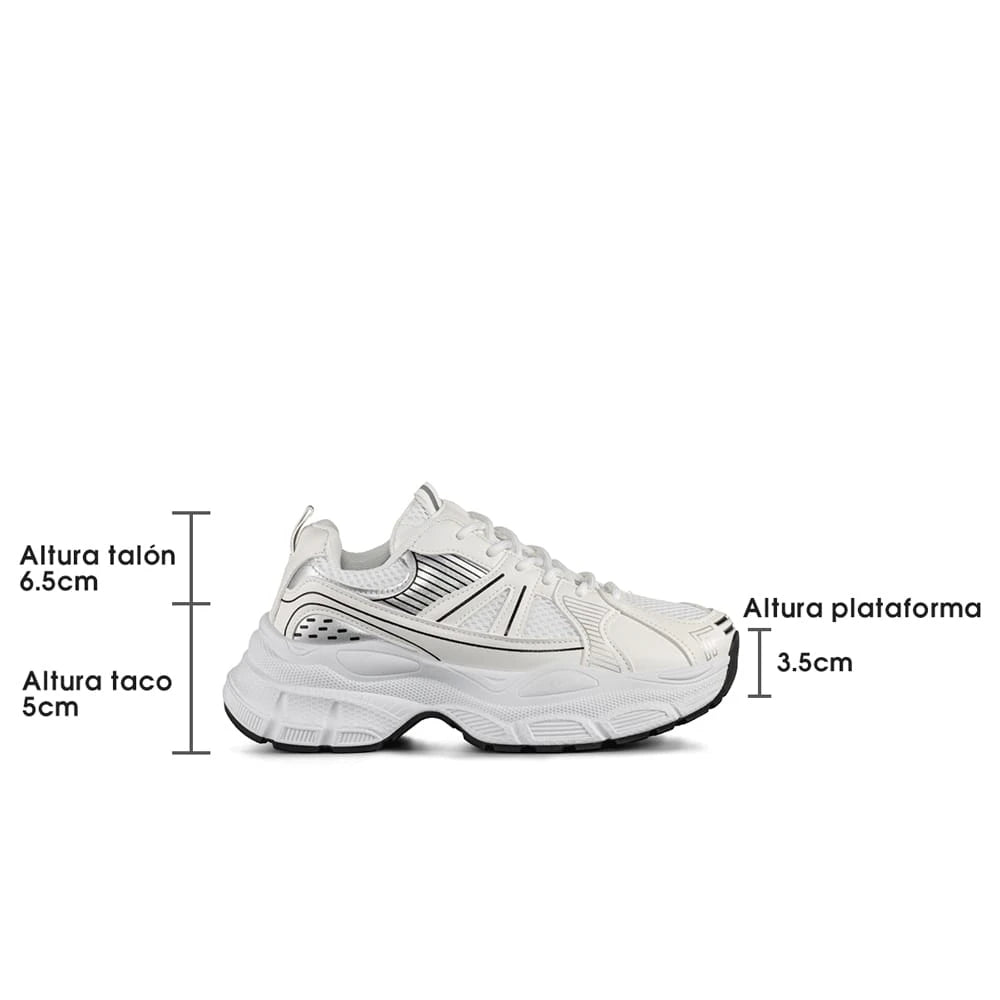 ZAPATILLAS PLATAFORMA MUJER WEIDE SL11