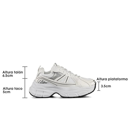 ZAPATILLAS PLATAFORMA MUJER WEIDE SL11