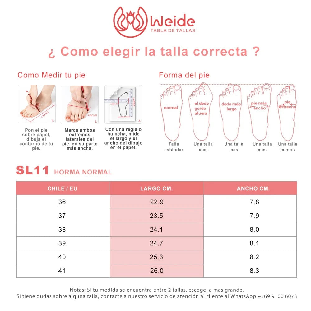 ZAPATILLAS PLATAFORMA MUJER WEIDE SL11