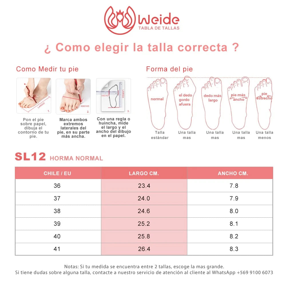 ZAPATILLAS PLATAFORMA MUJER WEIDE SL12