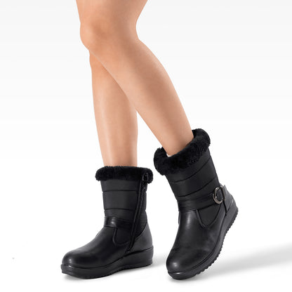BOTAS DE NIEVE MUJER NEGRO WEIDE TFA190