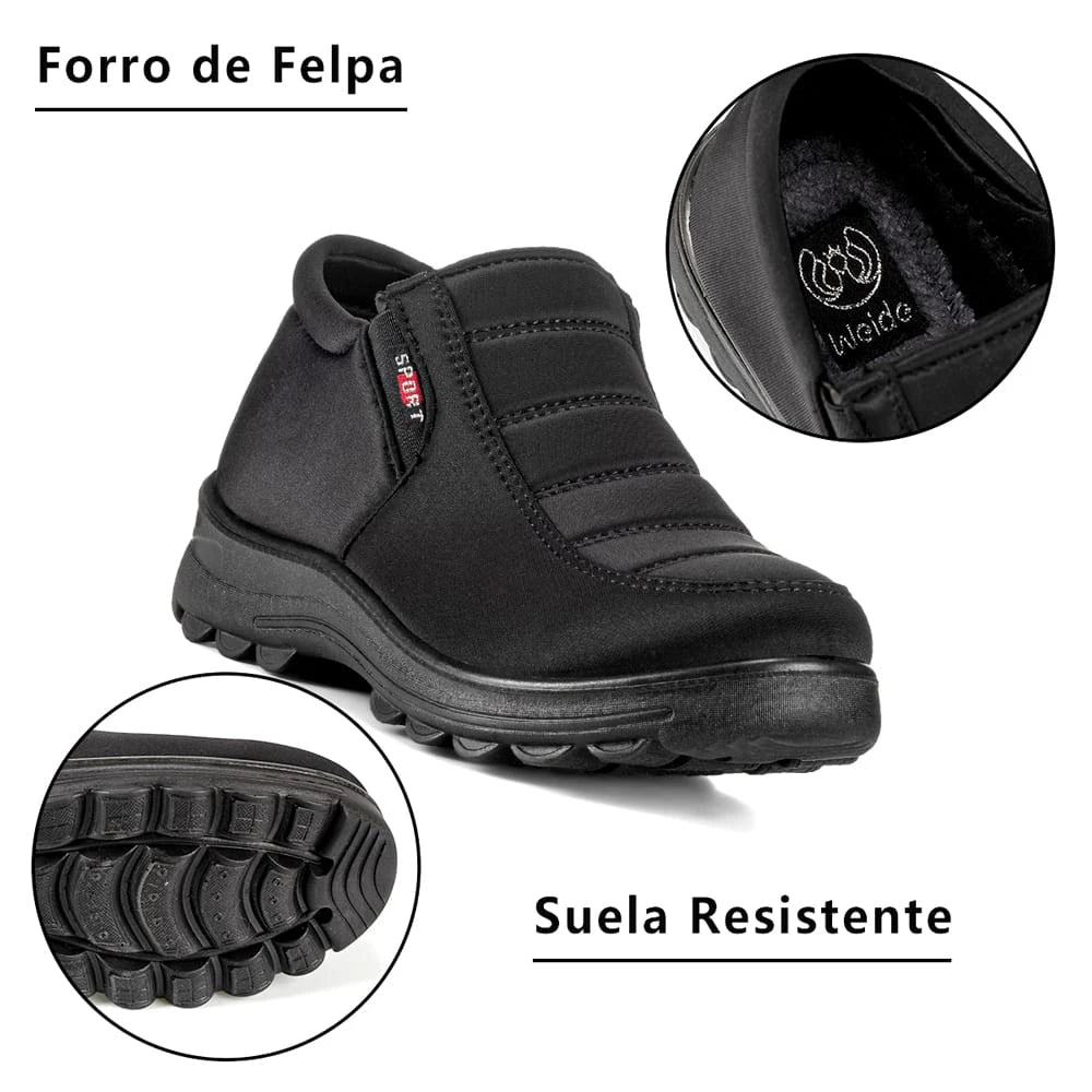 BOTAS DE NIEVE MUJER NEGRO WEIDE TFA193