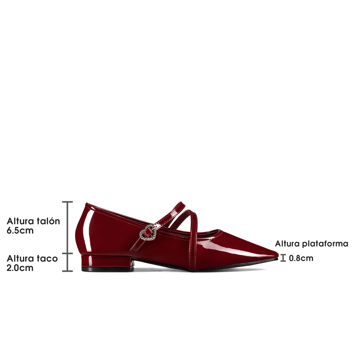 ZAPATOS MARY JANE MUJER WEIDE YL050B