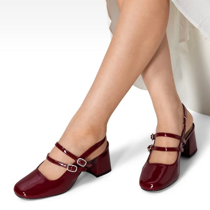 ZAPATOS MUJER TACO WEIDE YL053