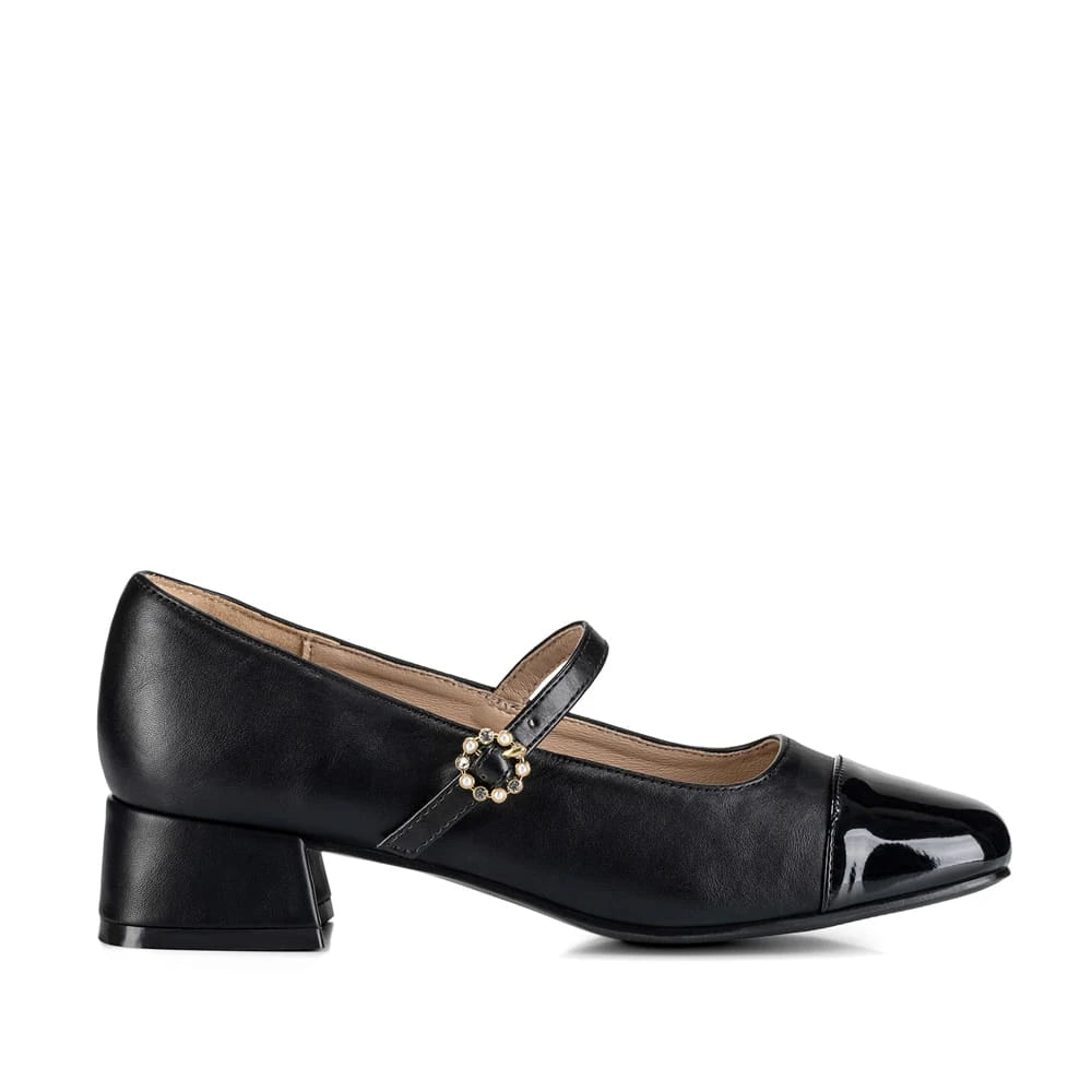 ZAPATOS MARY JANE MUJER NEGRO WEIDE YL63