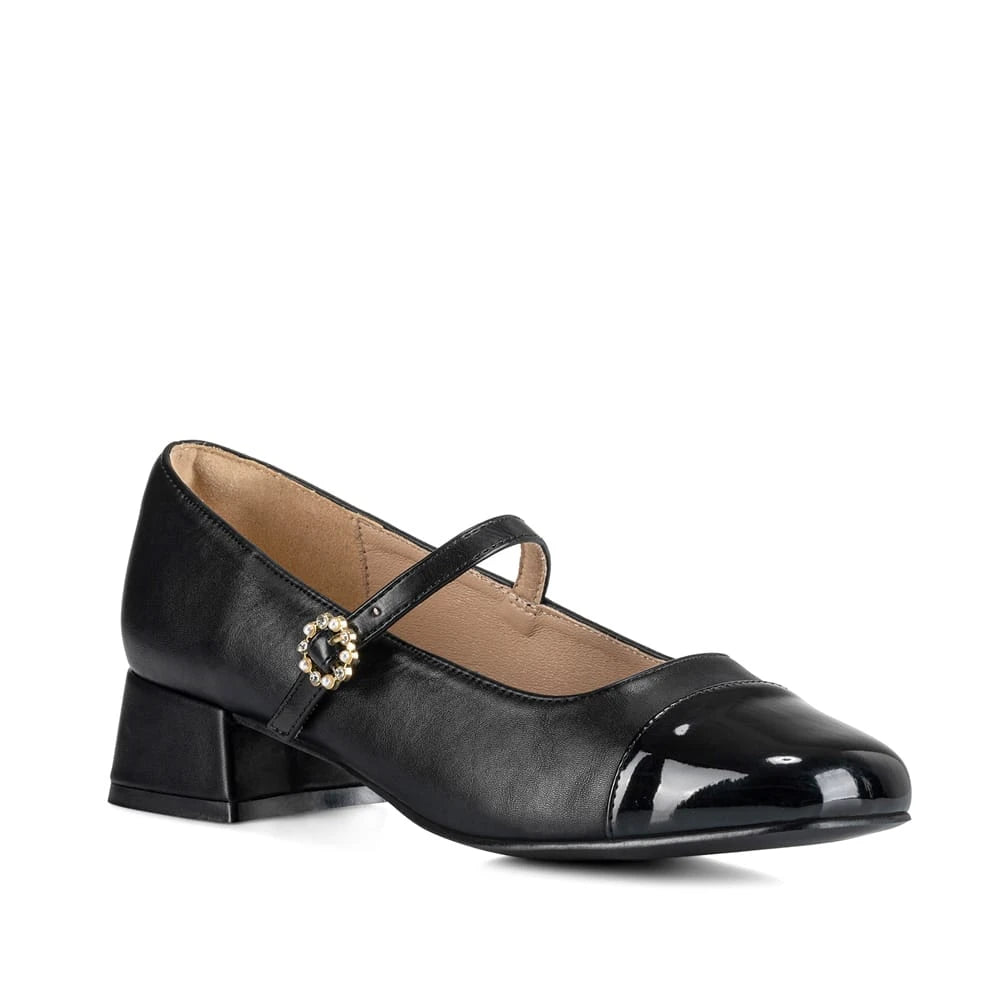 ZAPATOS MARY JANE MUJER NEGRO WEIDE YL63