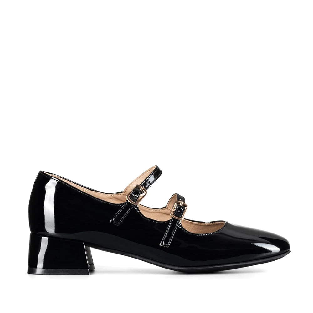 ZAPATOS MARY JANE MUJER NEGRO WEIDE YL66