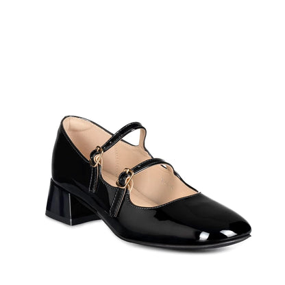 ZAPATOS MARY JANE MUJER NEGRO WEIDE YL66