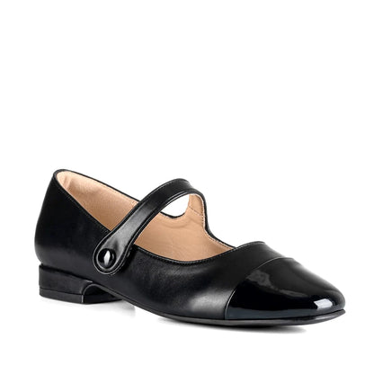 ZAPATOS MARY JANE MUJER NEGRO WEIDE YL67