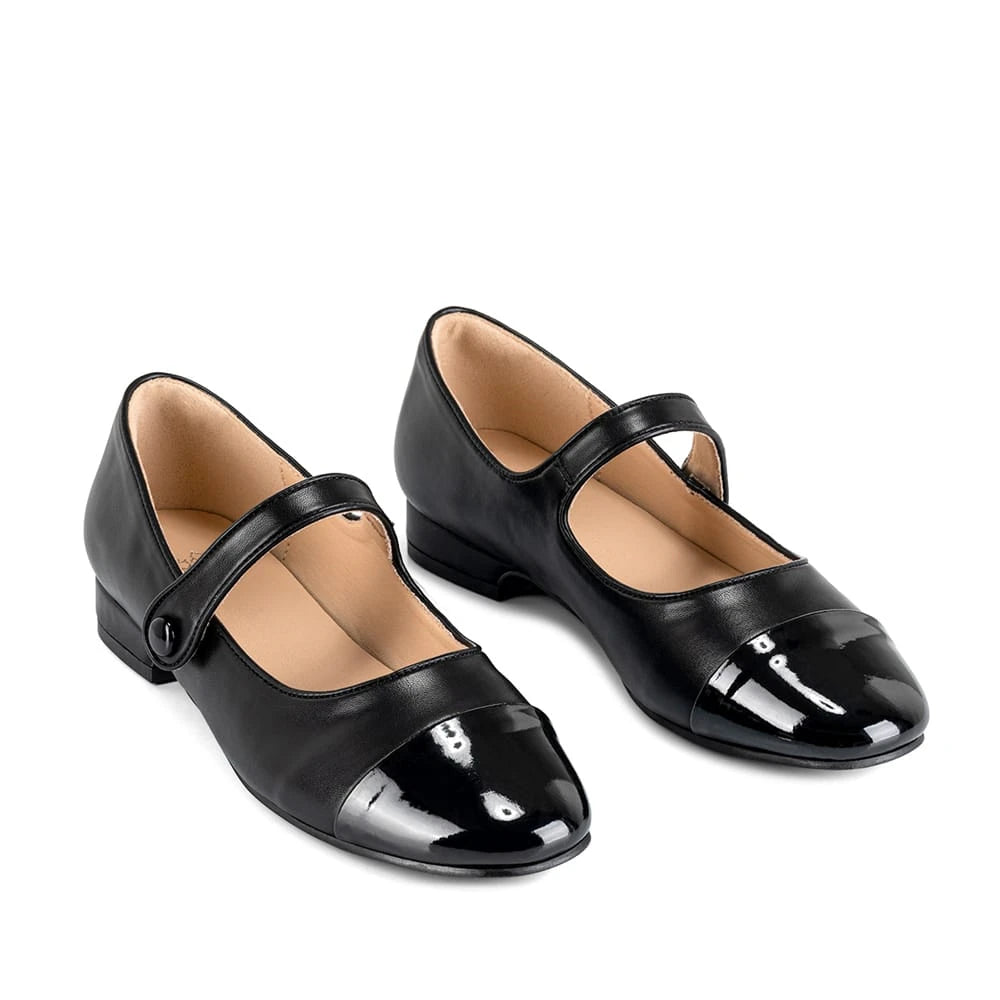 ZAPATOS MARY JANE MUJER NEGRO WEIDE YL67