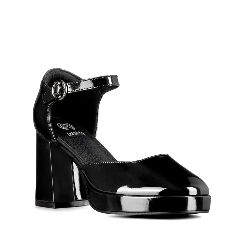 ZAPATOS MARY JANE MUJER NEGRO WEIDE YL85