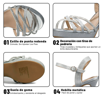 SANDALIAS MUJER TACO WEIDE YOU532