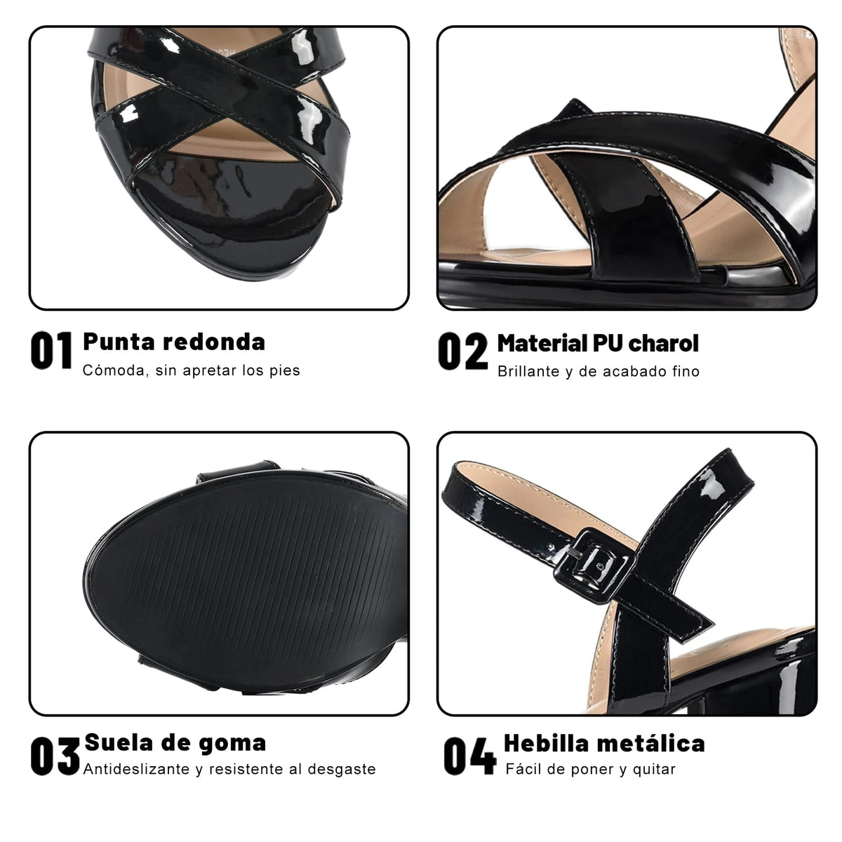 Sandalias taco MUJER WEIDE YOU586