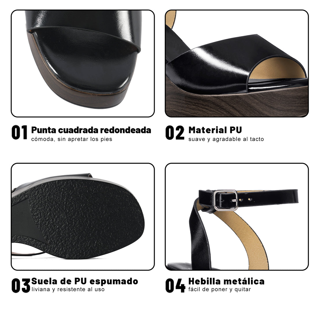 YQ02 Negro datos del producto 1