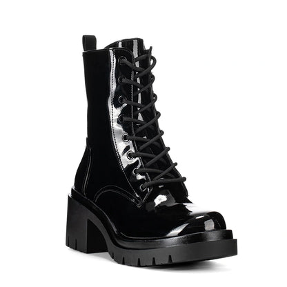 BOTINES TACO MUJER NEGRO WEIDE ZS36