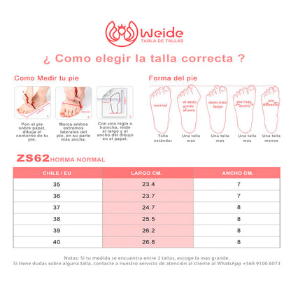 BOTINES MUJER WEIDE ZS62
