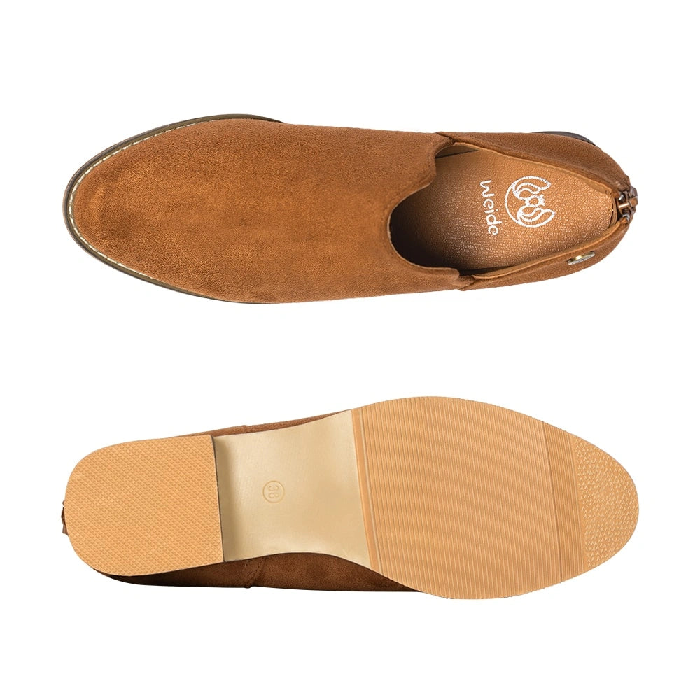 Mocasin Mujer Maricruz Camel Weide