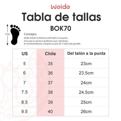 Zapatilla Fleur Verde Weide