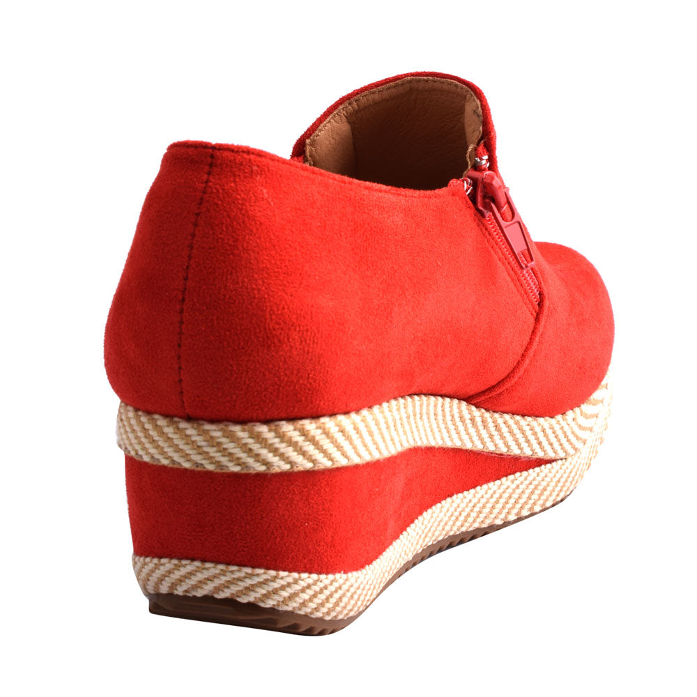 Zapato Sibila Rojo Weide