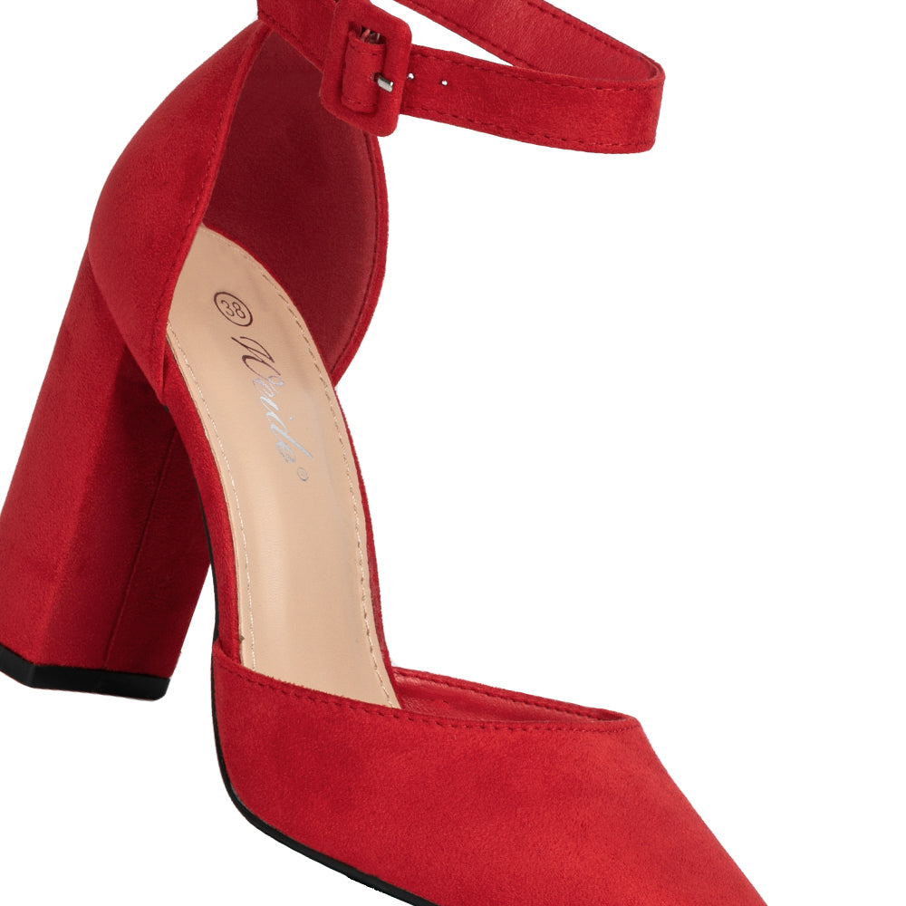 Zapato Mujer Nazaret Rojo Weide