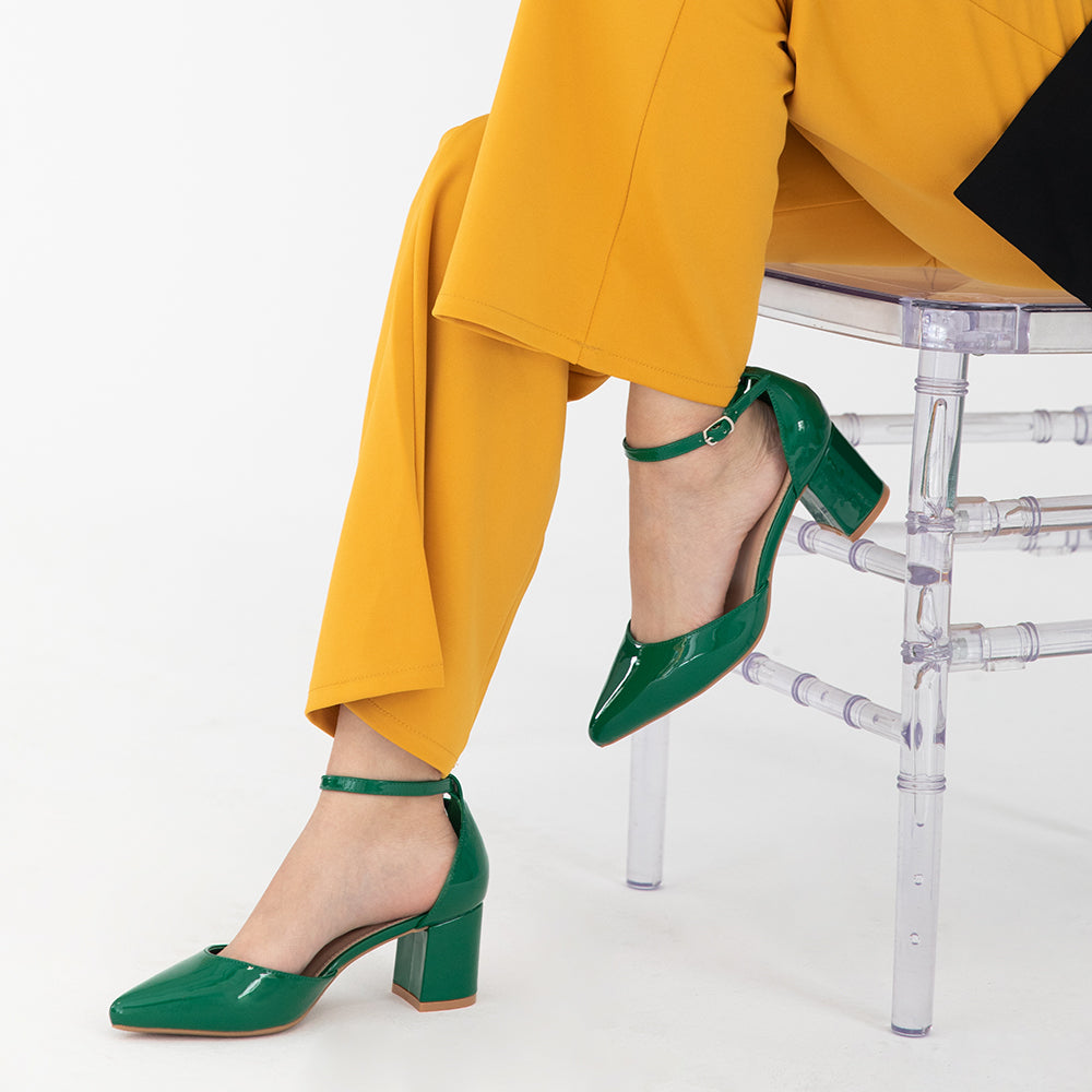 Zapato Mujer Clohe Verde Weide