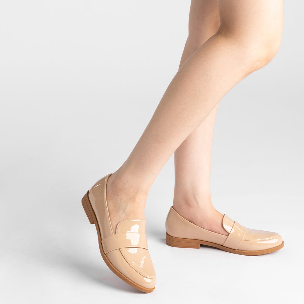 Mocasin Mujer Nayeli Beige Weide
